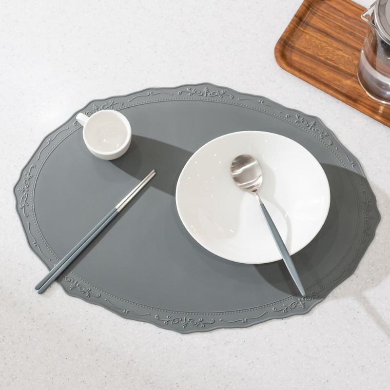 국산 플라이토 실리콘 아모르 식탁 테이블 매트 48.5cm